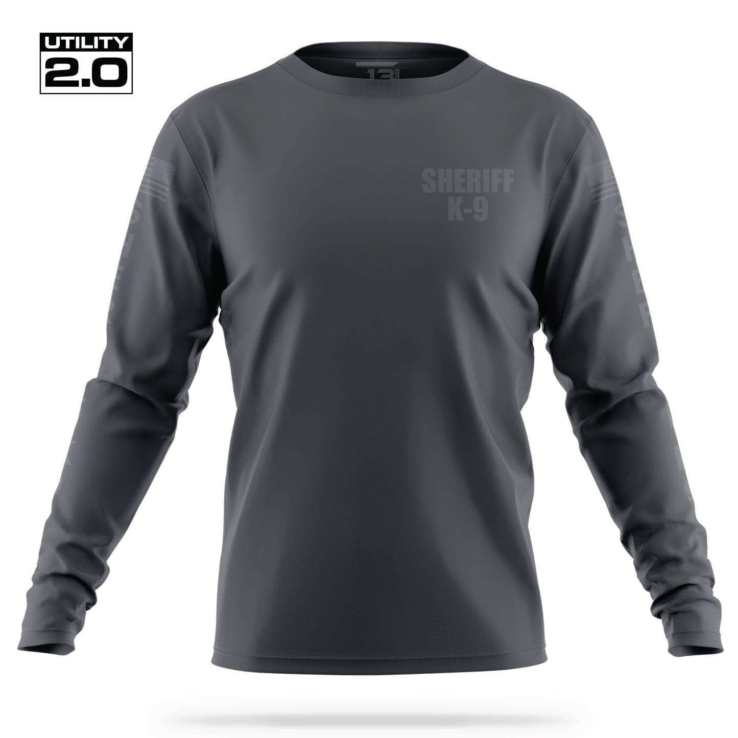 [SHERIFF K9] Men's Utility 2.0 Long Sleeve [CHAR/GRY]