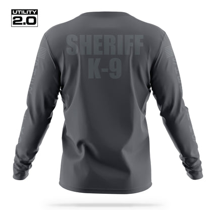 [SHERIFF K9] Men's Utility 2.0 Long Sleeve [CHAR/GRY]