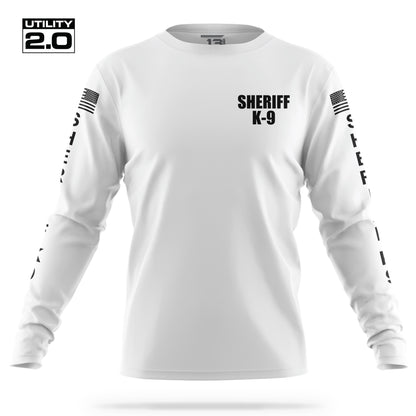 [SHERIFF K9] Men's Utility 2.0 Long Sleeve [WHT/BLK]