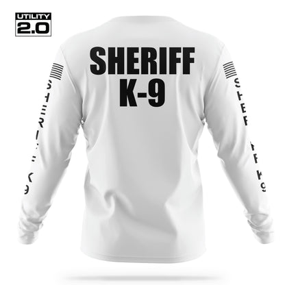 [SHERIFF K9] Men's Utility 2.0 Long Sleeve [WHT/BLK]