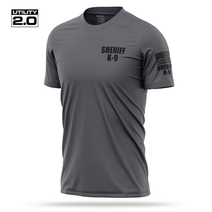[SHERIFF K9] Men's Utility 2.0 Short Sleeve [CHAR/BLK]