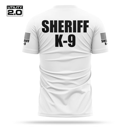 [SHERIFF K9] Men's Utility 2.0 Short Sleeve [WHT/BLK]