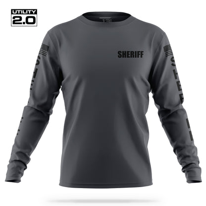 [SHERIFF] Men's Utility 2.0 Long Sleeve [CHAR/BLK]