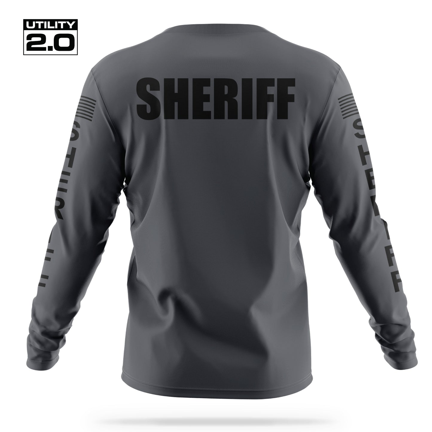 [SHERIFF] Men's Utility 2.0 Long Sleeve [CHAR/BLK]