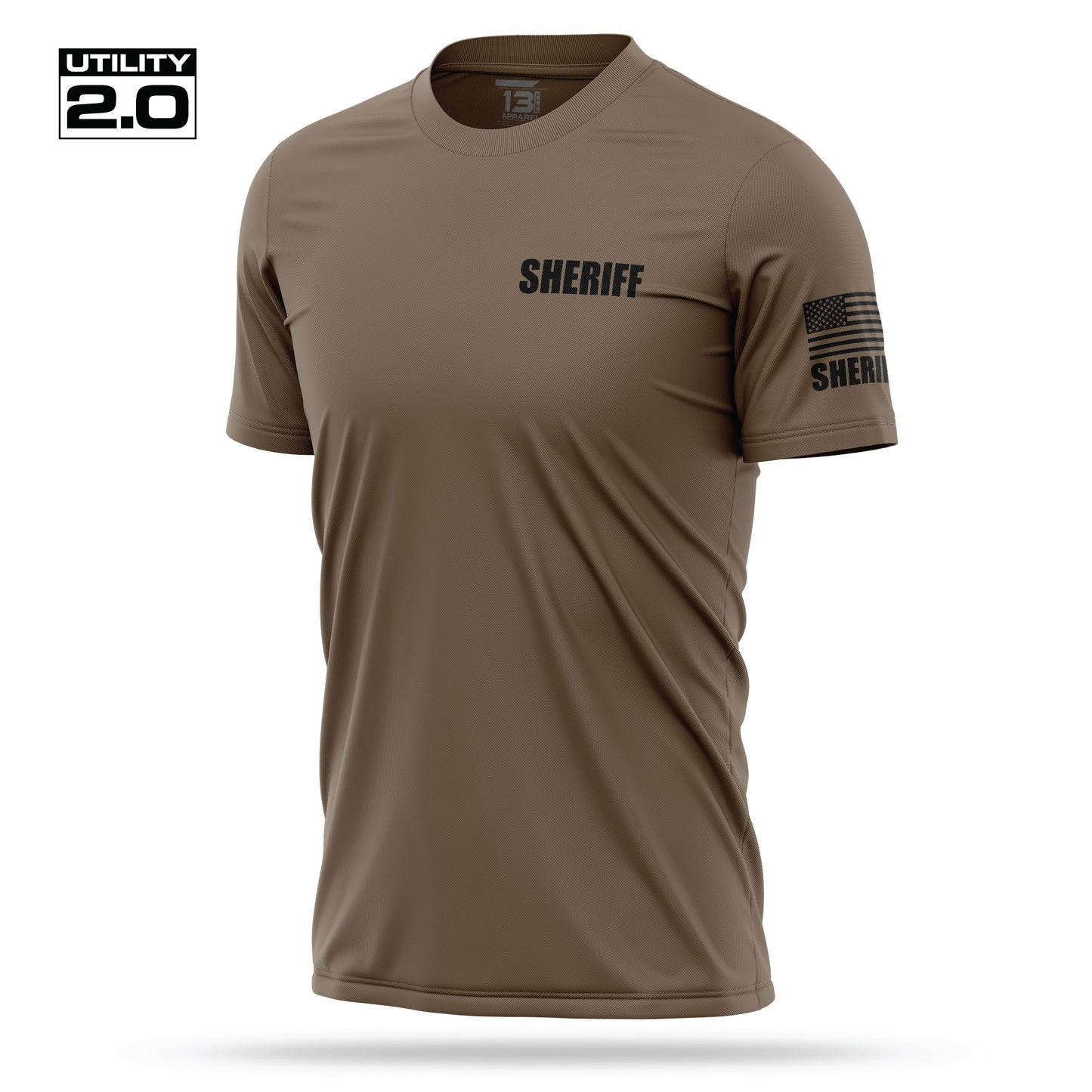 [SHERIFF] Men's Utility 2.0 Short Sleeve [CIGA/BLK]