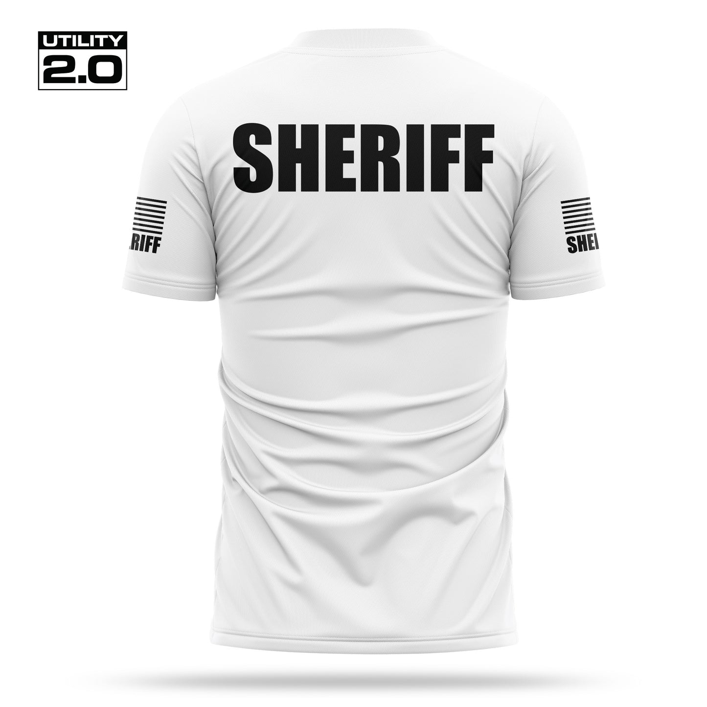 [SHERIFF] Men's Utility 2.0 Short Sleeve [WHT/BLK]