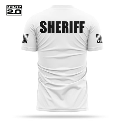 [SHERIFF] Men's Utility 2.0 Short Sleeve [WHT/BLK]