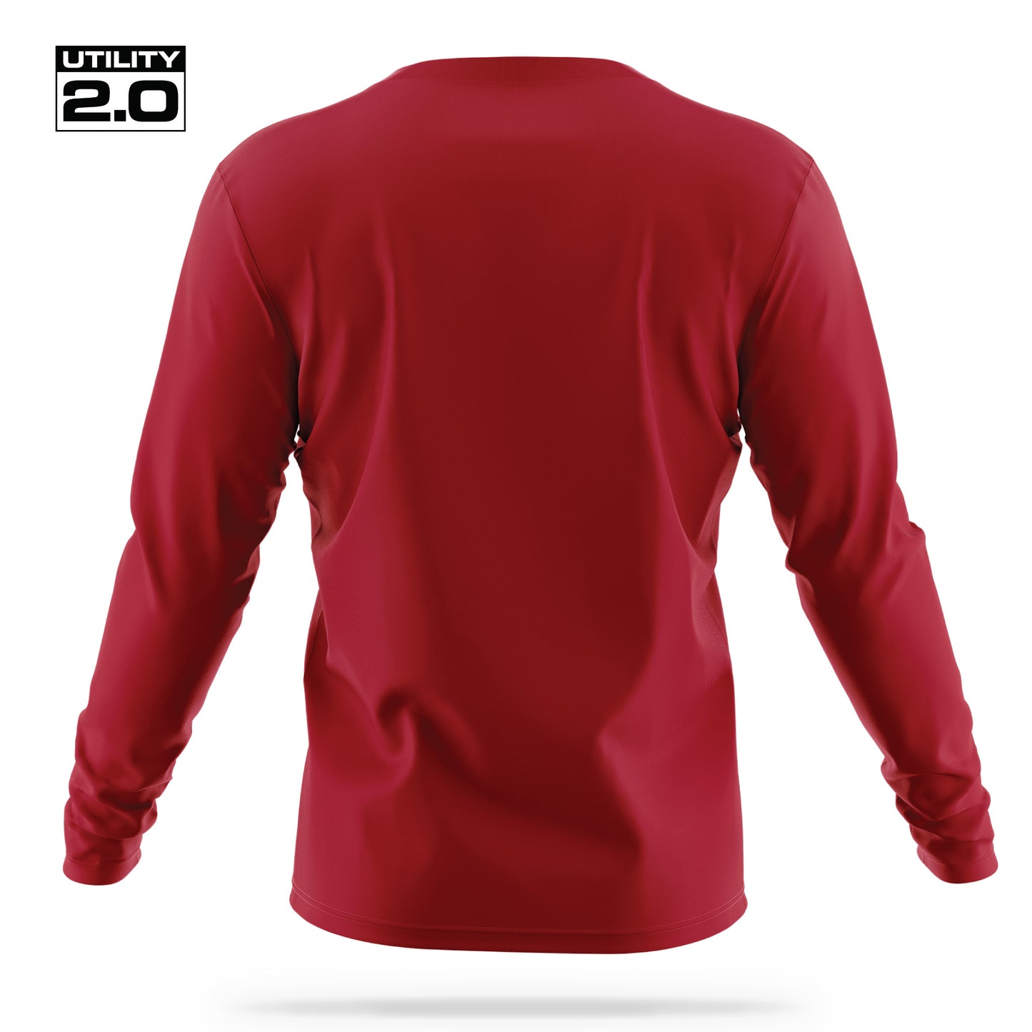 [UNMARKED] Men's Utility 2.0 Long Sleeve [RED/WHT]