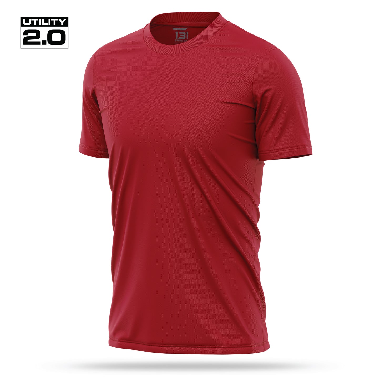 [UNMARKED] Men's Utility 2.0 Short Sleeve [RED/WHT]