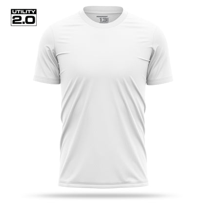 [UNMARKED] Men's Utility 2.0 Short Sleeve [WHT/BLK]