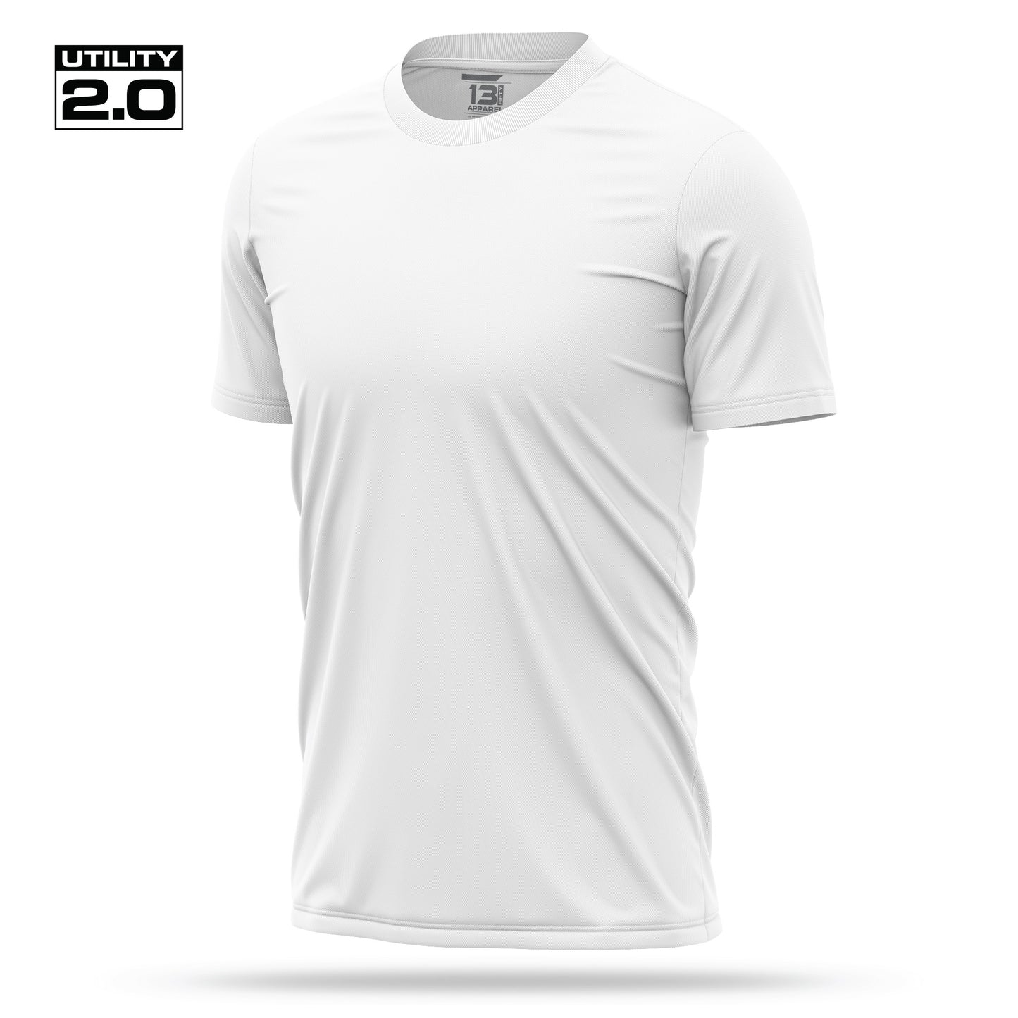 [UNMARKED] Men's Utility 2.0 Short Sleeve [WHT/BLK]