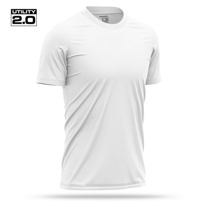[UNMARKED] Men's Utility 2.0 Short Sleeve [WHT/BLK]