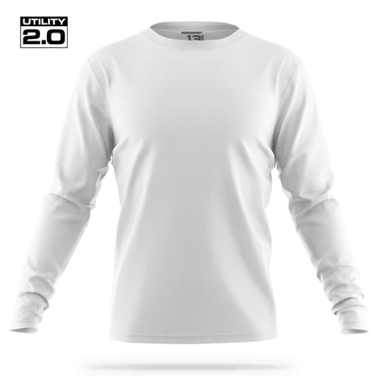 [UNMARKED] Men's Utility 2.0 Long Sleeve [WHT/BLK]