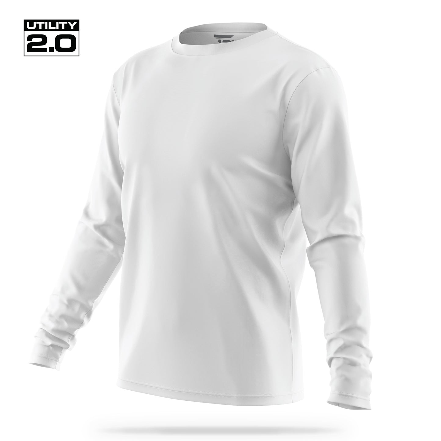 [UNMARKED] Men's Utility 2.0 Long Sleeve [WHT/BLK]