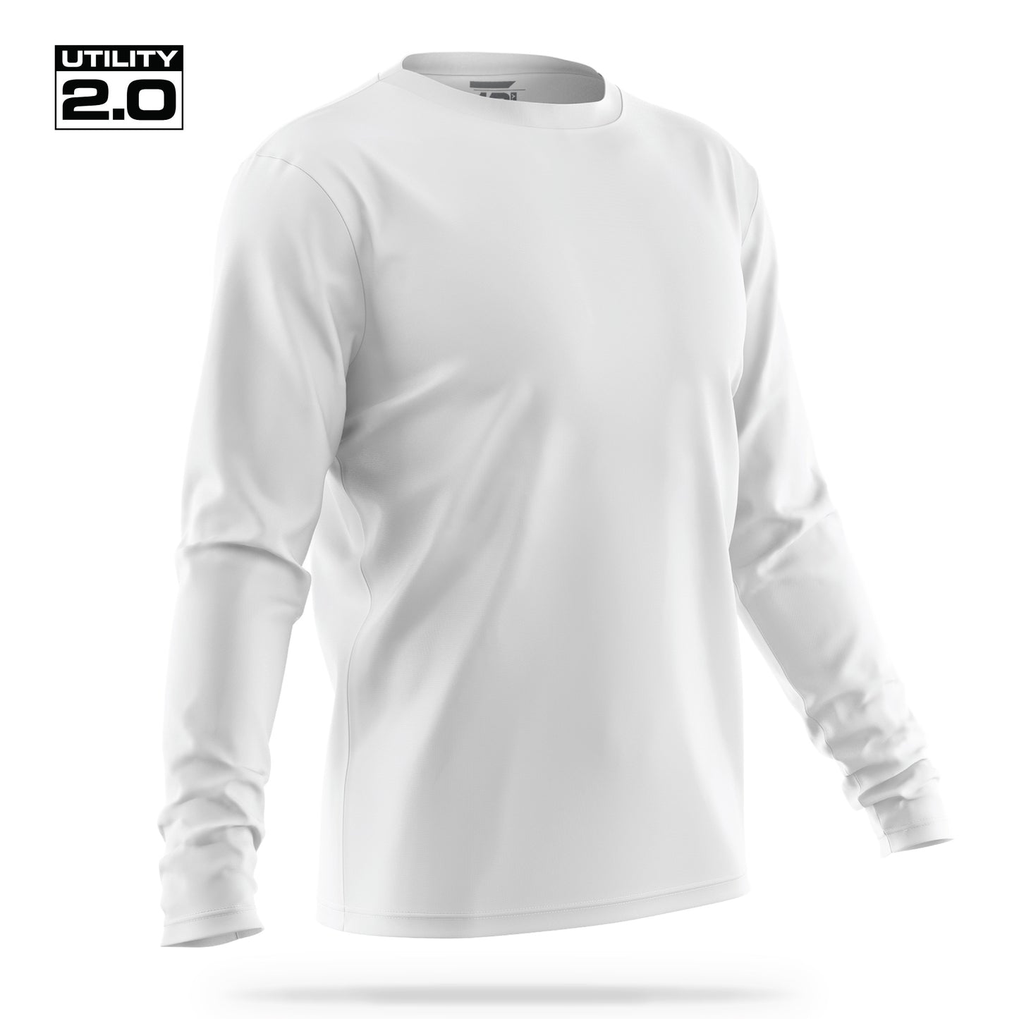 [UNMARKED] Men's Utility 2.0 Long Sleeve [WHT/BLK]