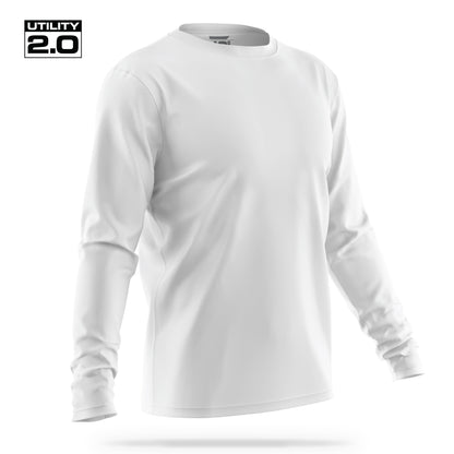 [UNMARKED] Men's Utility 2.0 Long Sleeve [WHT/BLK]