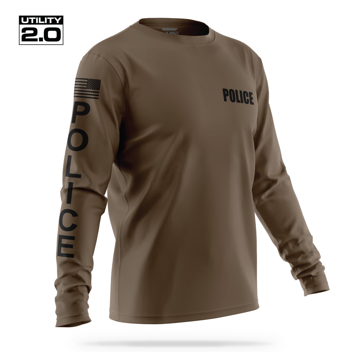[POLICE] Men's Utility 2.0 Long Sleeve [CIGA/BLK]