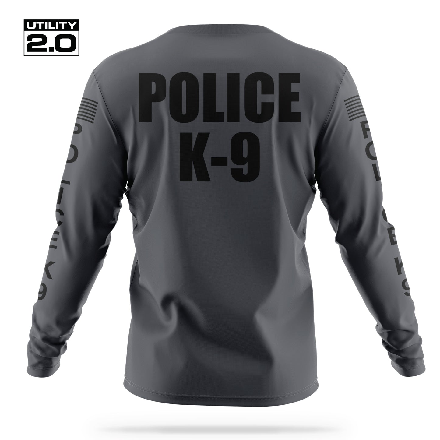 [POLICE K9] Men's Utility 2.0 Long Sleeve [CHAR/BLK]
