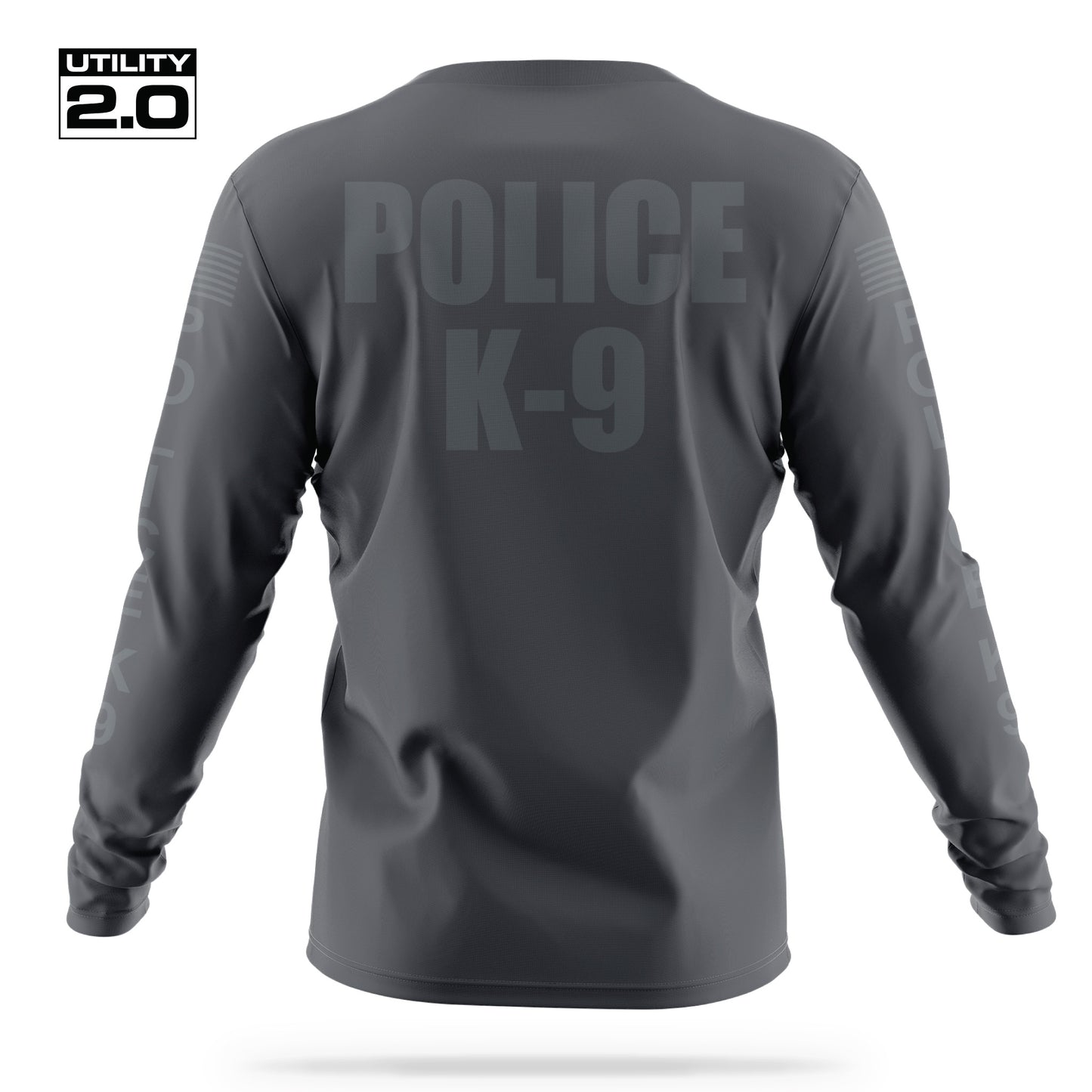[POLICE K9] Men's Utility 2.0 Long Sleeve [CHAR/GRY]