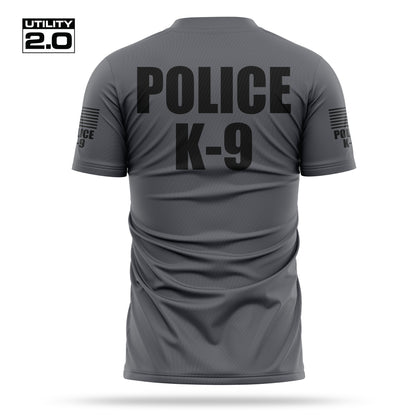 [POLICE K9] Men's Utility 2.0 Short Sleeve [CHAR/BLK]
