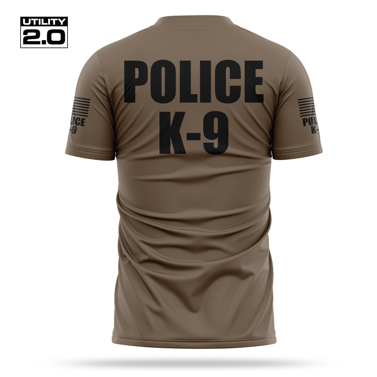 [POLICE K9] Men's Utility 2.0 Short Sleeve [CIGA/BLK]