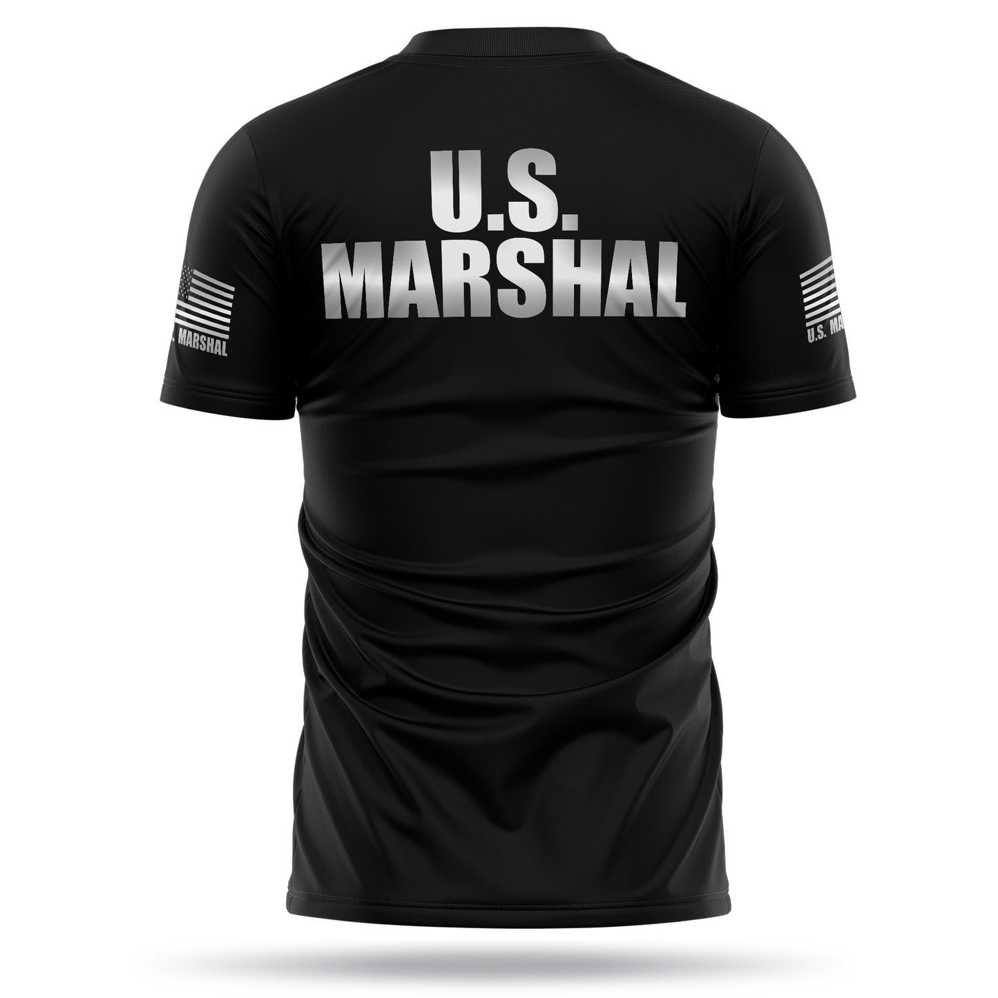 [U.S. MARSHAL] Reflective Men's Utility Shirt [BLK/REF] 13 Fifty Apparel 