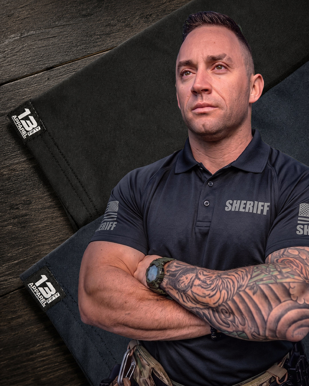 m*1様 13 Fifty Apparel製 sheriffパッチPVC 前後セ 13 Fifty Apparel | The Most Trusted Brand of First Responders