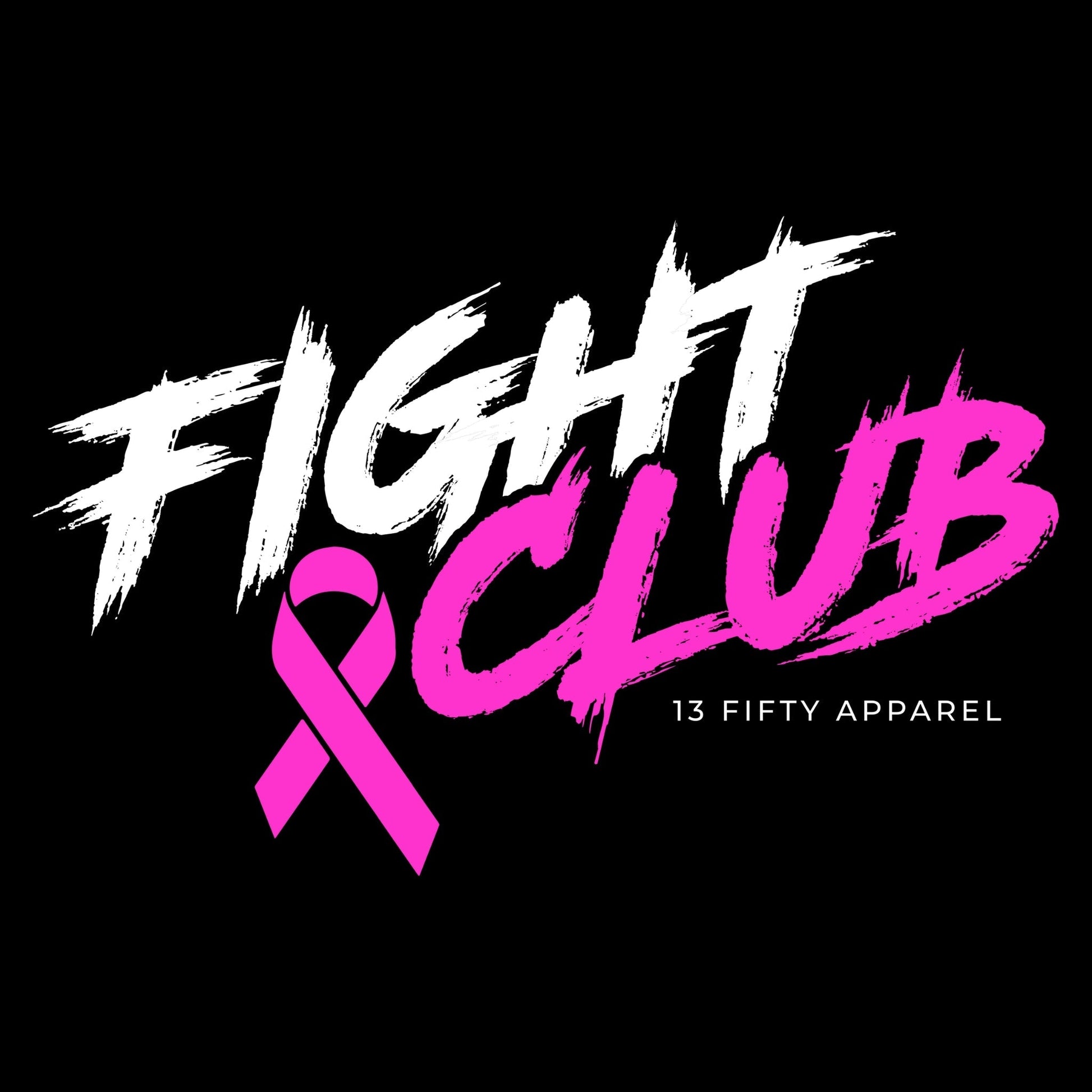 [WARRIOR23] Women's Breast Cancer Awareness Crop Tee [BLK]-13 Fifty Apparel