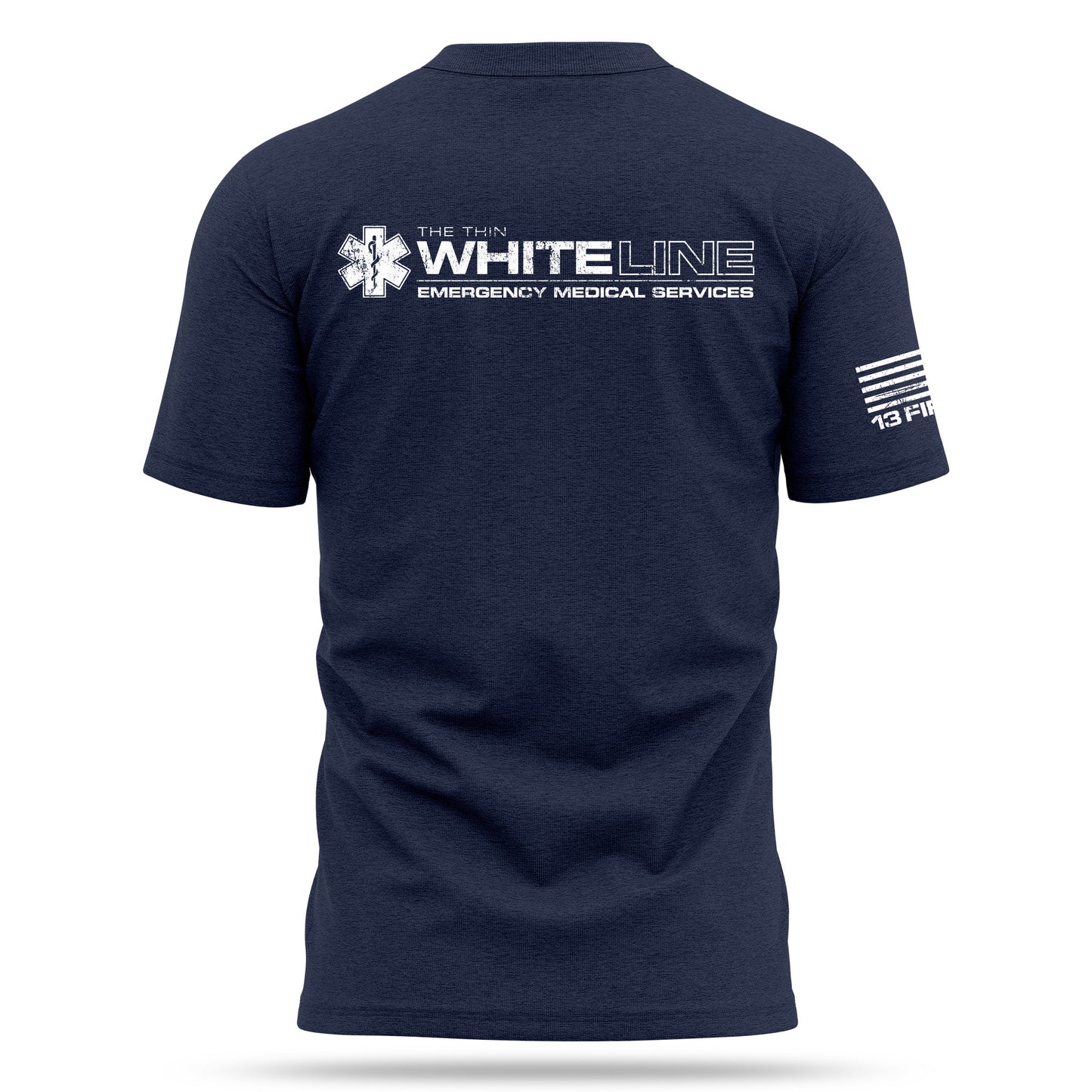 [WE CARE] Cotton Blend Shirt [NVY]-13 Fifty Apparel