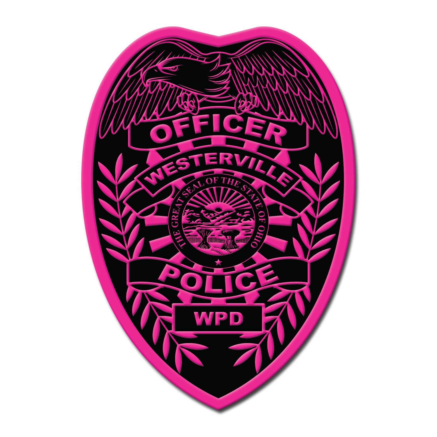 [WESTERVILLE PD] PVC Patch-13 Fifty Apparel