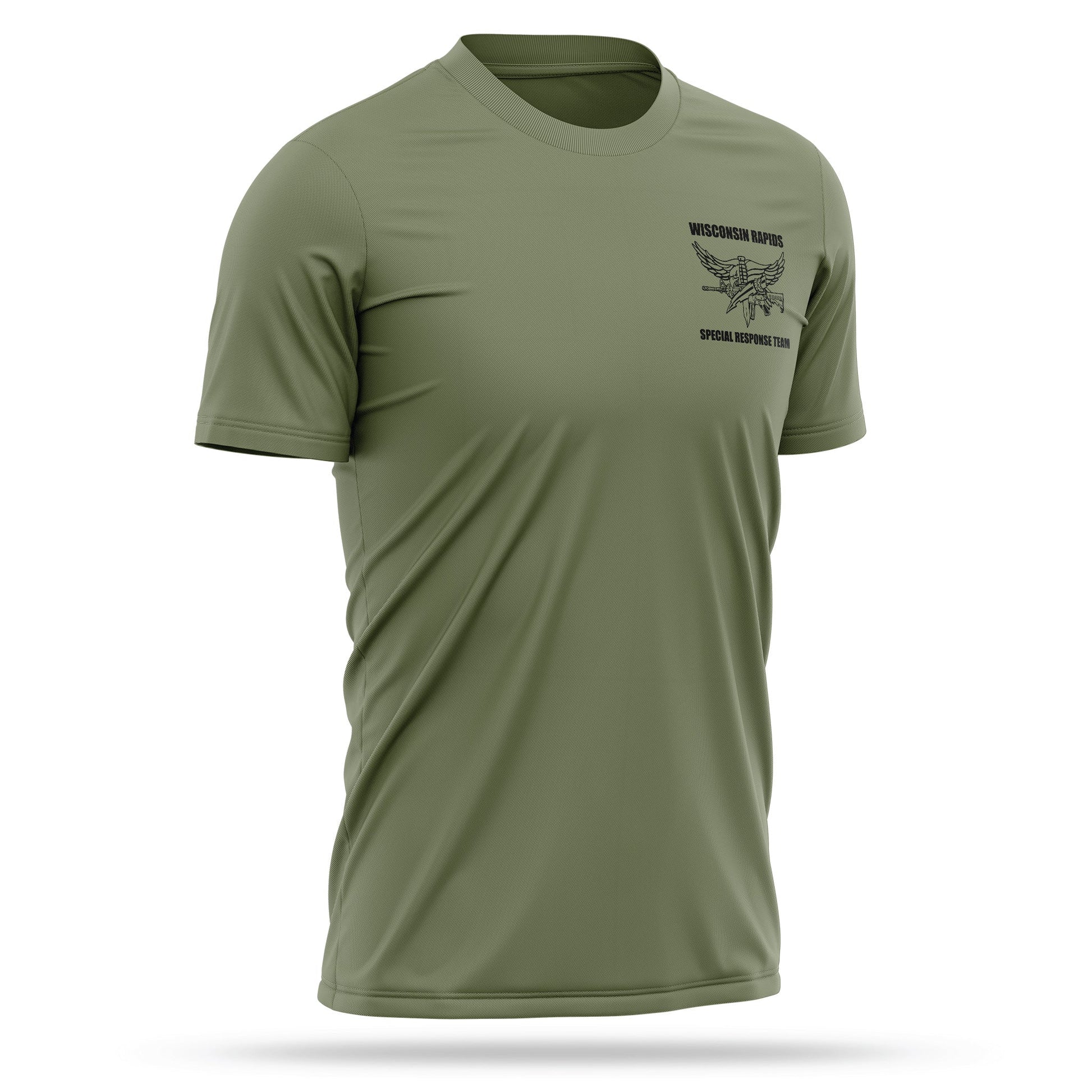 [WISCONSIN RAPIDS PD] SRT Utility Shirt [GRN/BLK]-13 Fifty Apparel