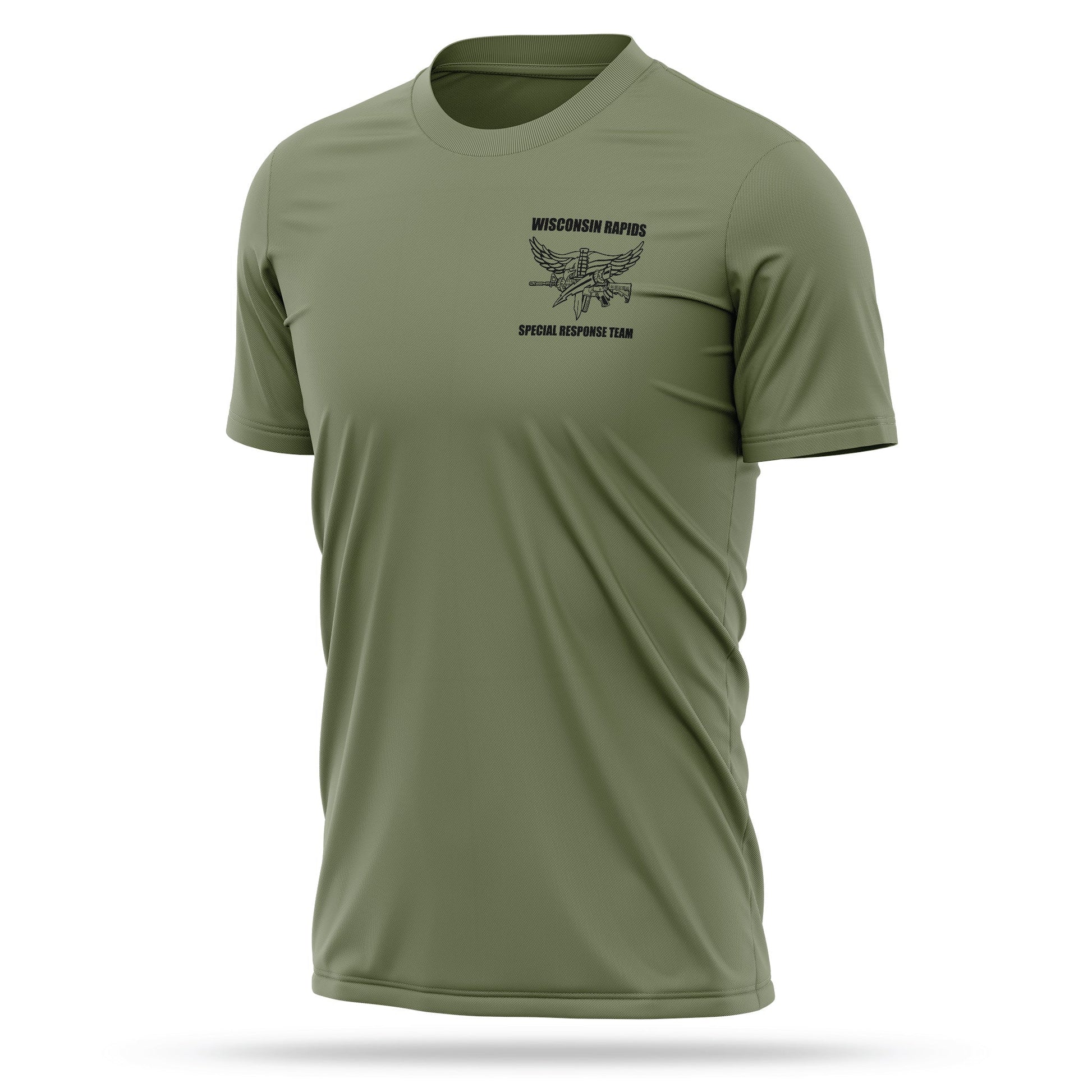 [WISCONSIN RAPIDS PD] SRT Utility Shirt [GRN/BLK]-13 Fifty Apparel