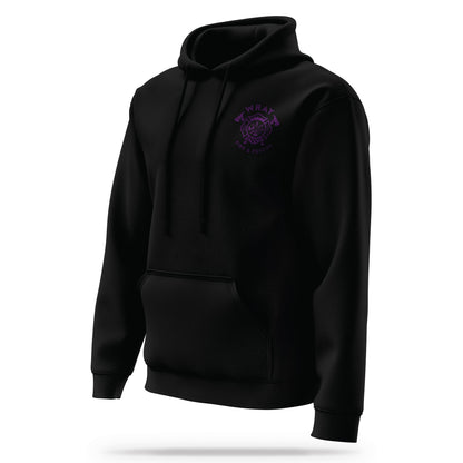 [WRAY FIRE & RESCUE] Performance Hoodie 2.0 [BLK/PRP]-13 Fifty Apparel