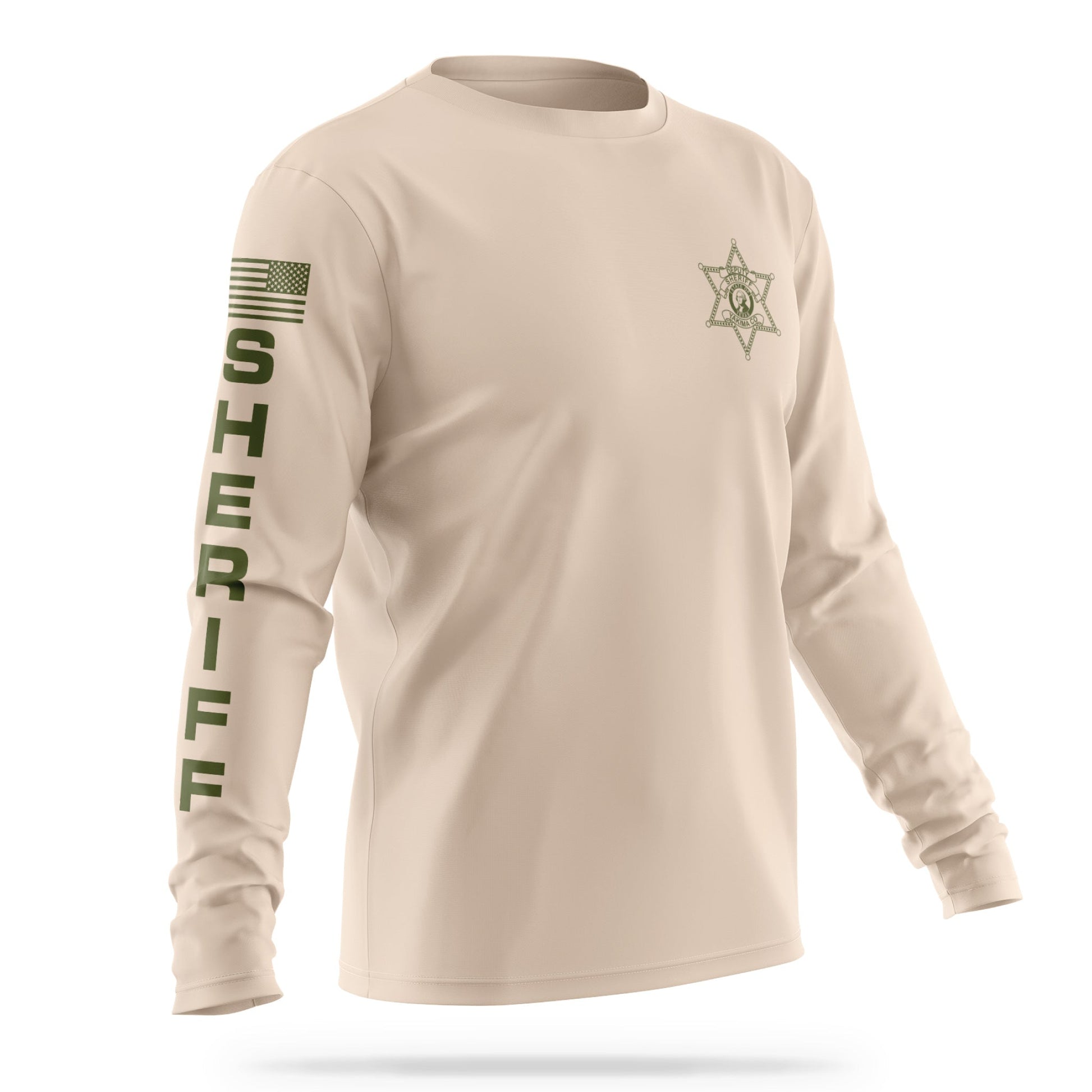 [YAKIMA CO SO] Utility Long Sleeve Shirt [TAN]-13 Fifty Apparel