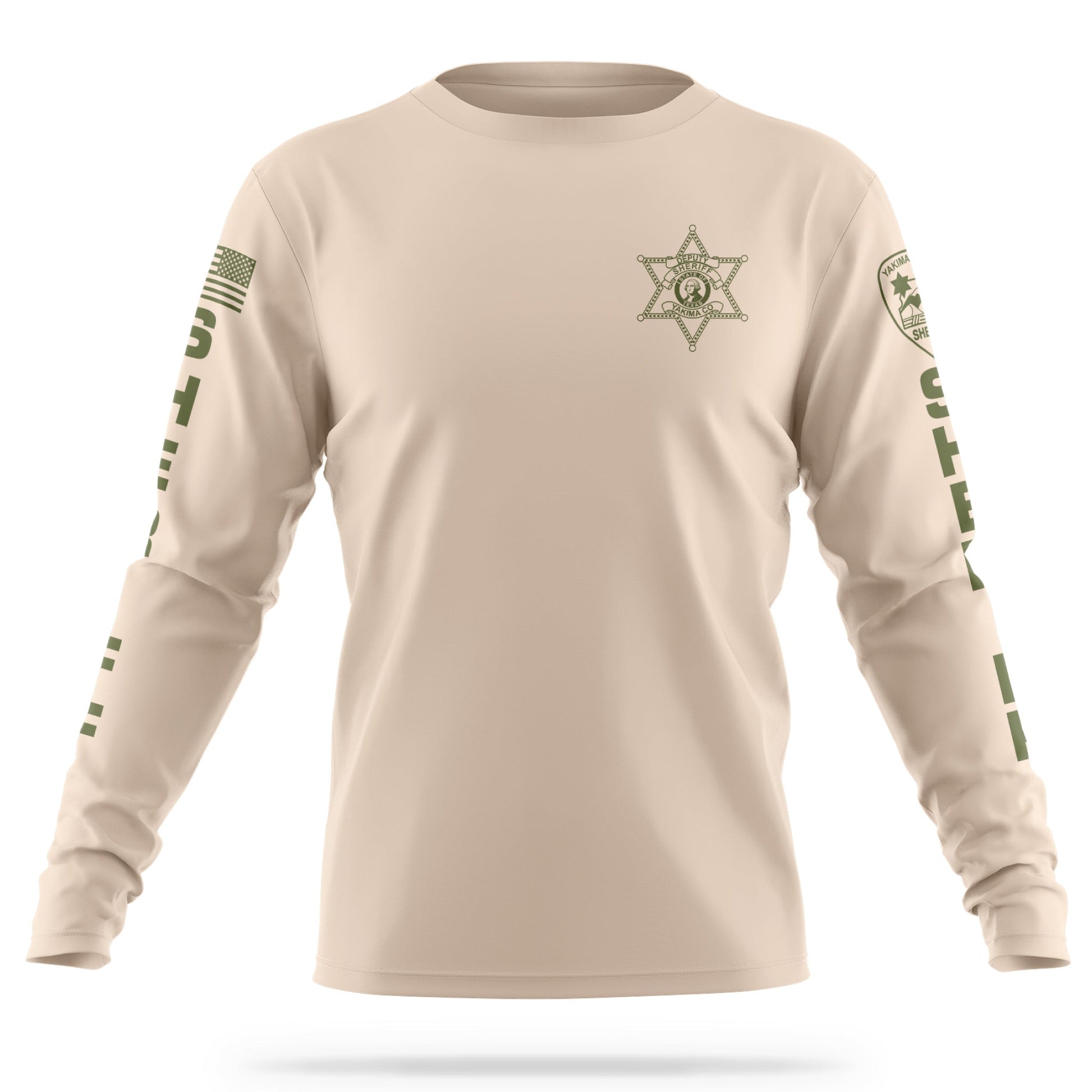 [YAKIMA CO SO] Utility Long Sleeve Shirt [TAN]-13 Fifty Apparel