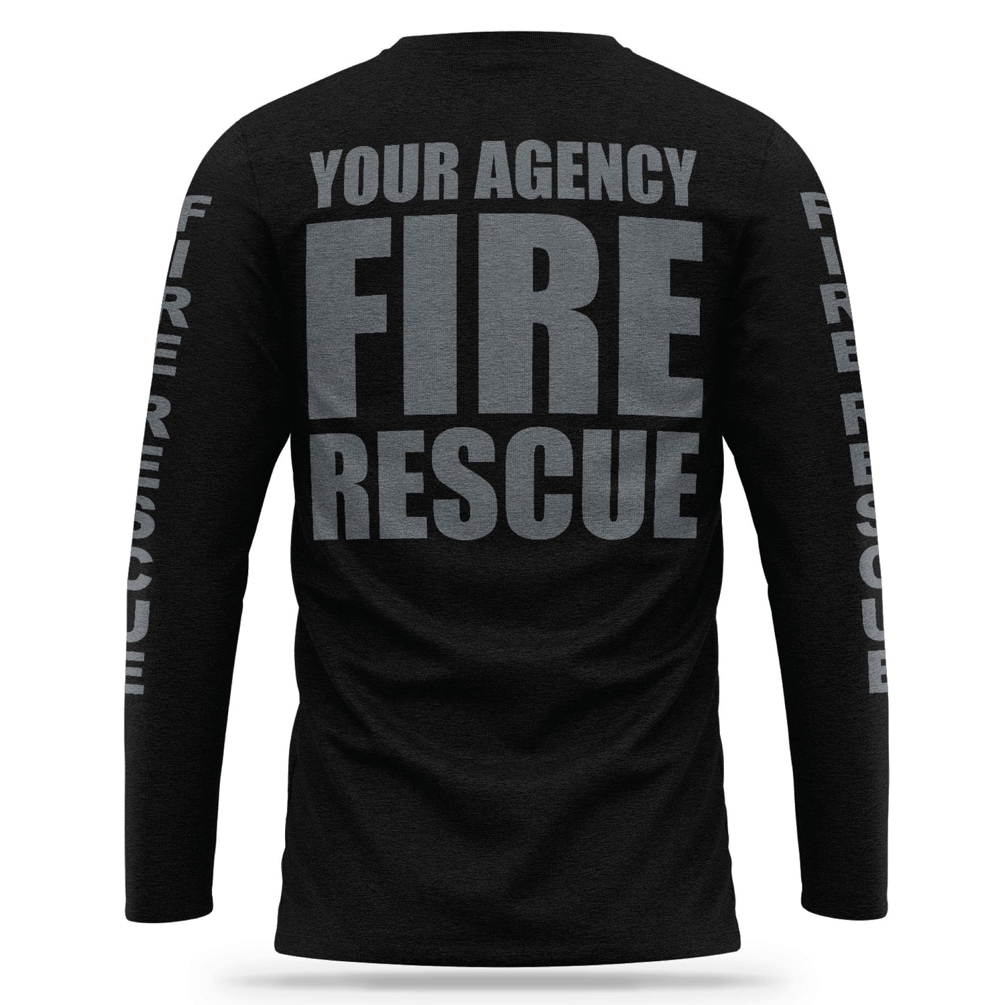 [YOUR AGENCY] FIRE Cotton Blend Long Sleeve Shirt-13 Fifty Apparel