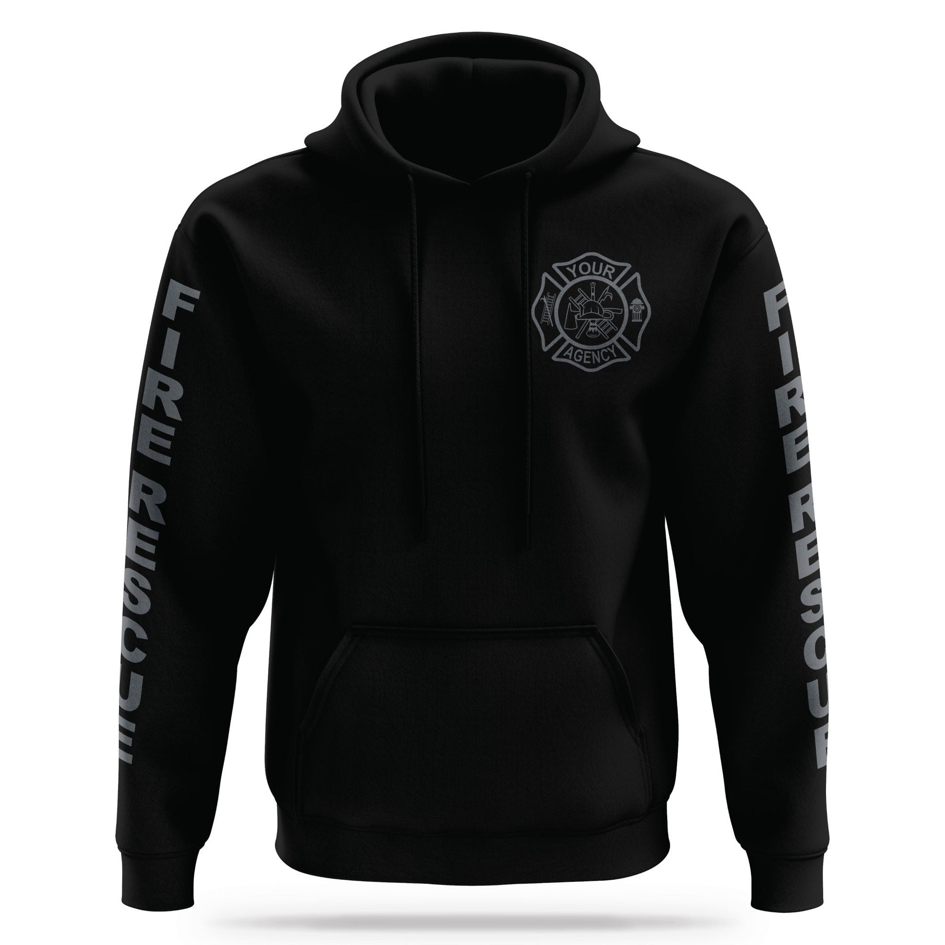 [YOUR AGENCY] FIRE Performance Hoodie 2.0-13 Fifty Apparel