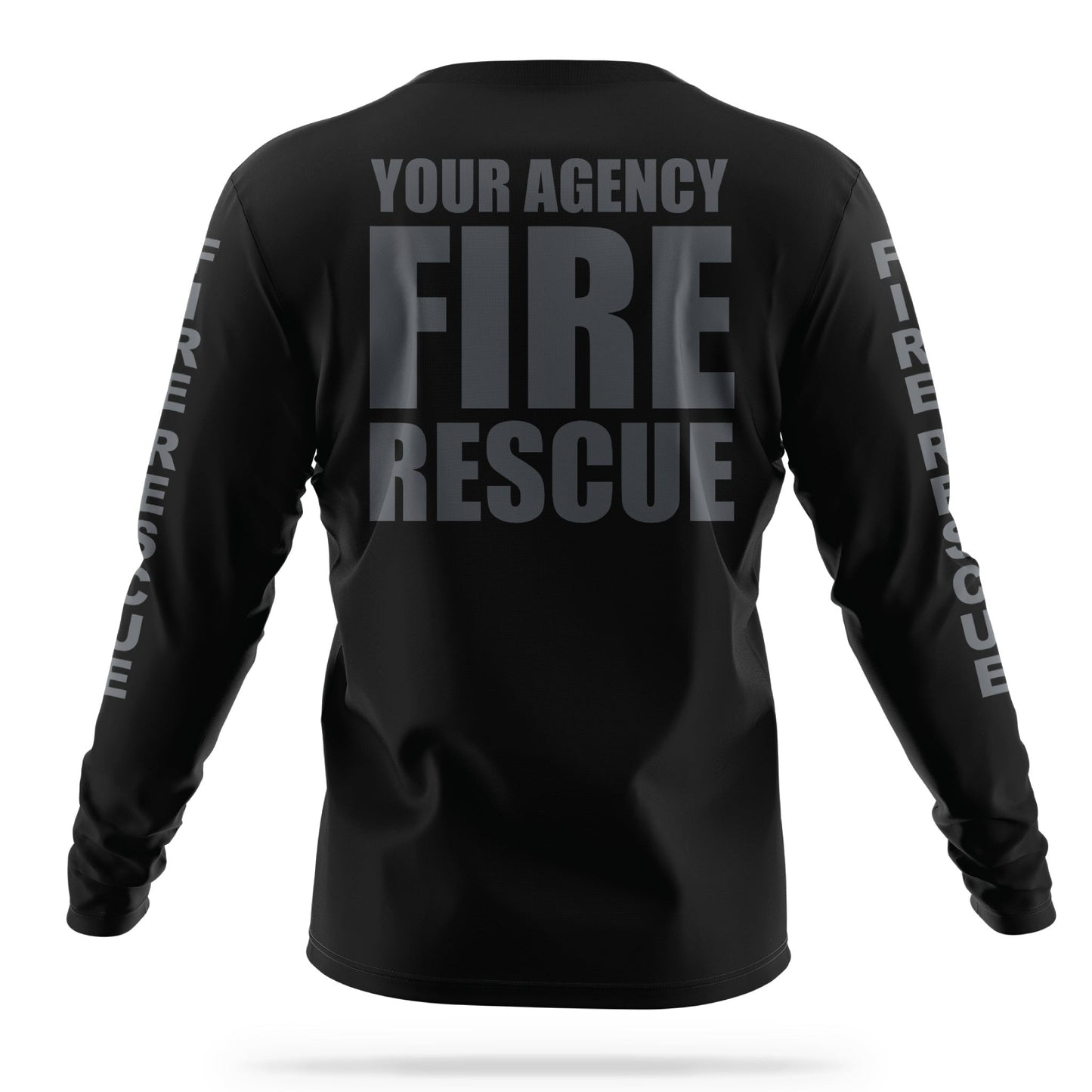 [YOUR AGENCY] FIRE Utility Long Sleeve Shirt-13 Fifty Apparel