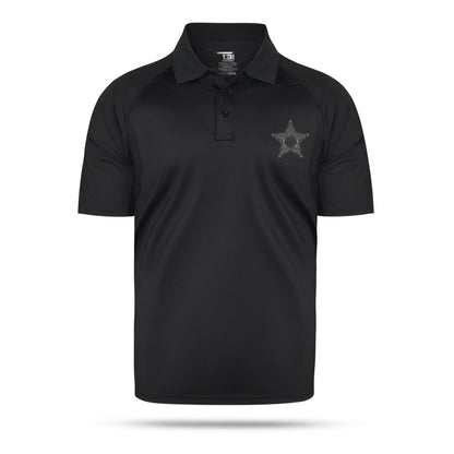 [YOUR AGENCY] POLICE 13 Fifty Apparel Performance Polo-13 Fifty Apparel