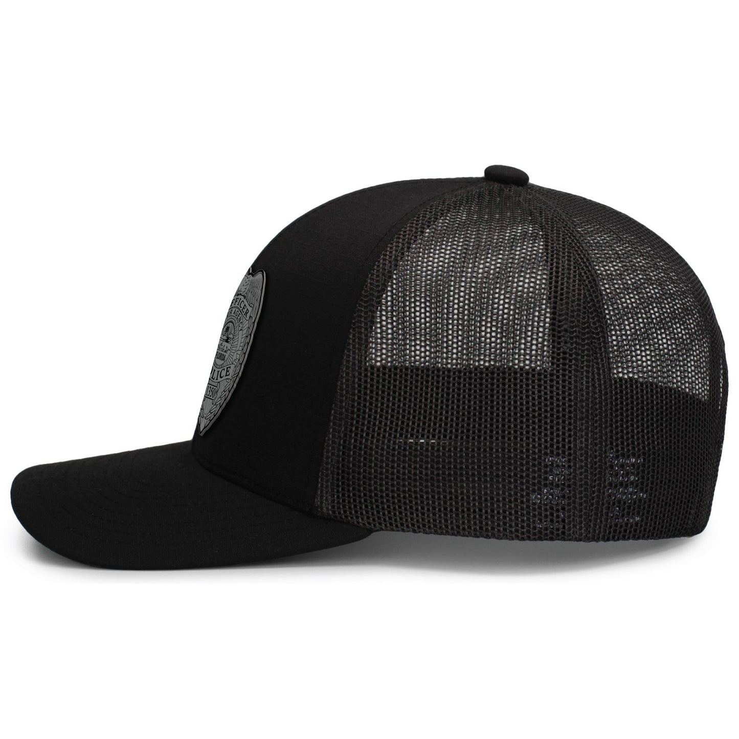 [YOUR AGENCY] POLICE Adjustable Mesh Back Cap-13 Fifty Apparel