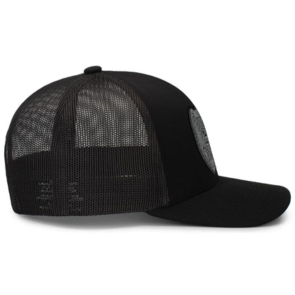 [YOUR AGENCY] POLICE Adjustable Mesh Back Cap-13 Fifty Apparel