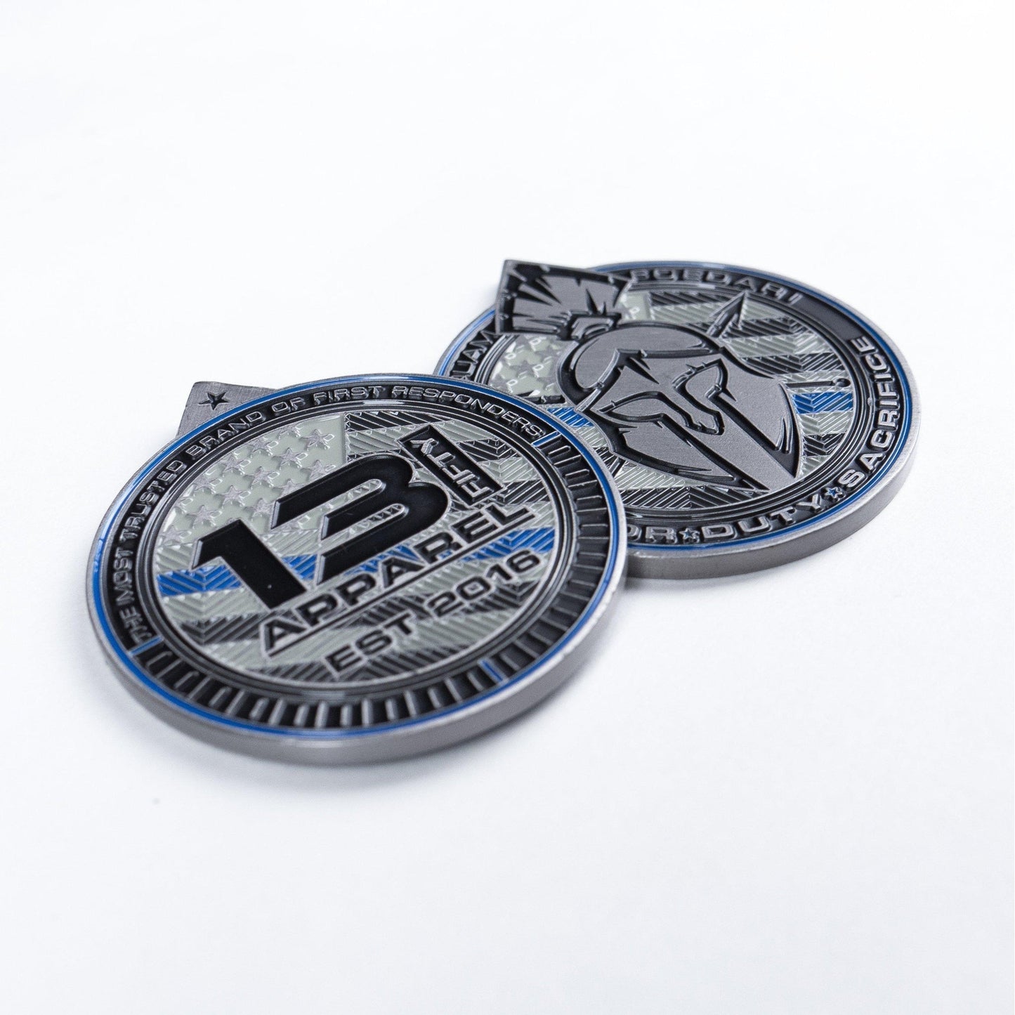 [YOUR AGENCY] - POLICE Challenge Coin-13 Fifty Apparel