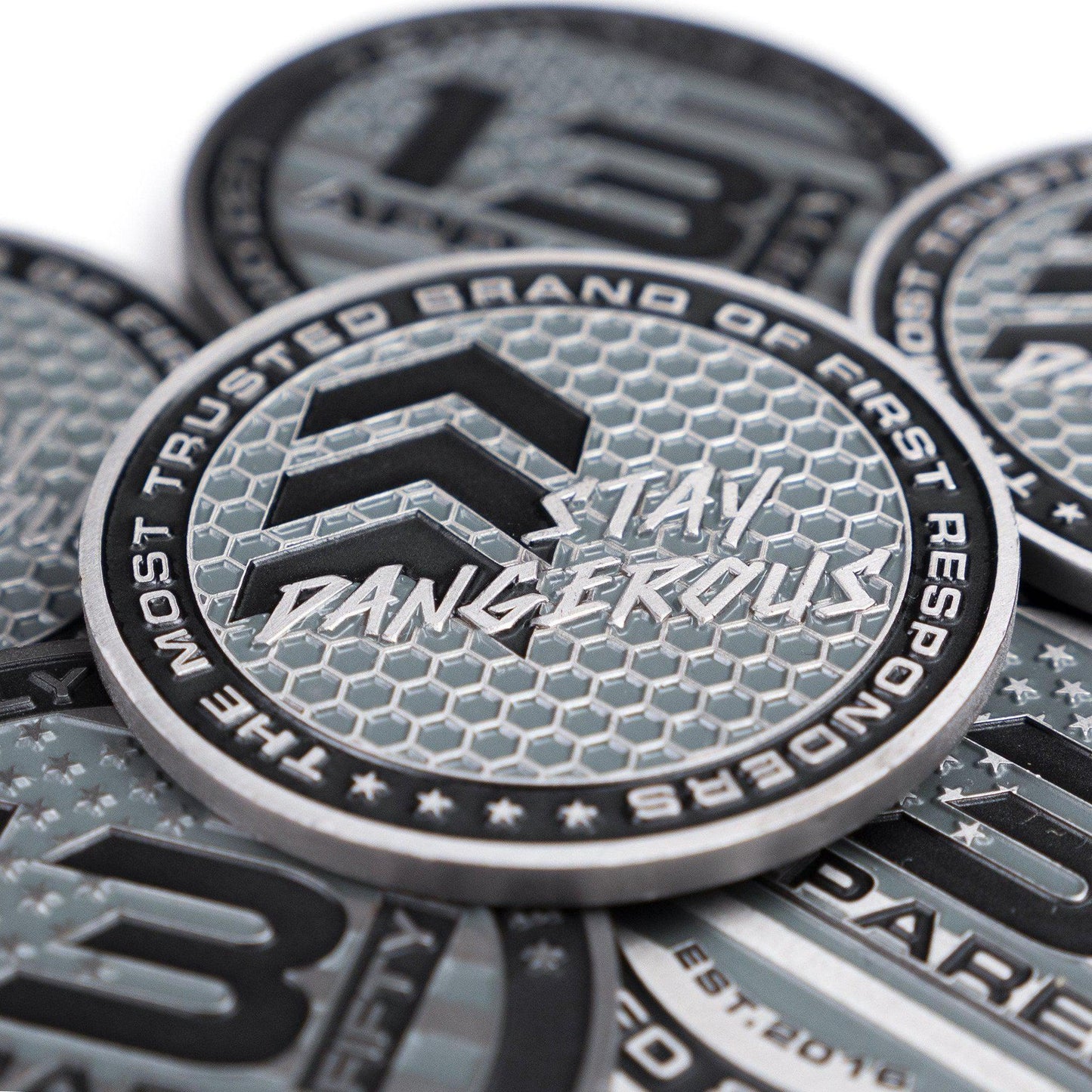 [YOUR AGENCY] - POLICE Challenge Coin-13 Fifty Apparel