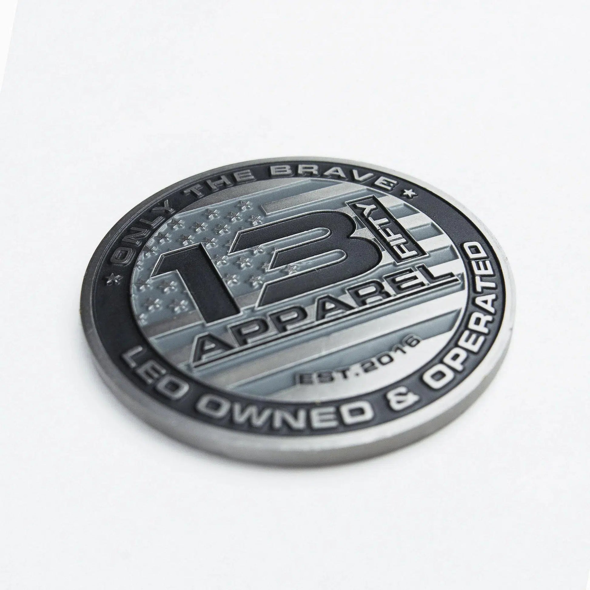 [YOUR AGENCY] - POLICE Challenge Coin-13 Fifty Apparel