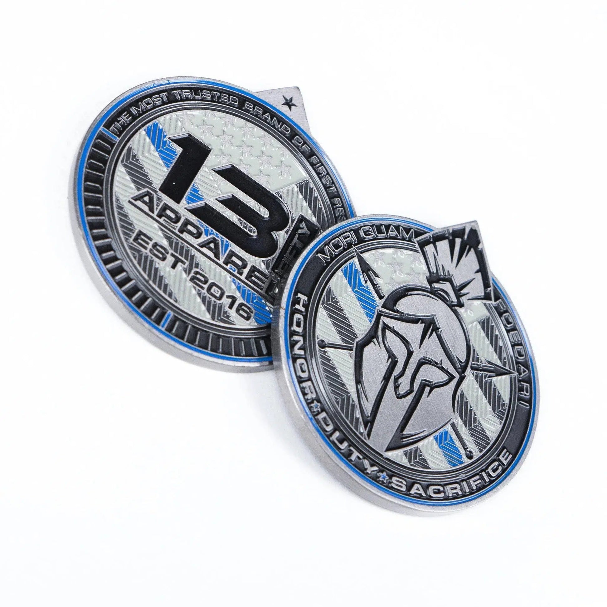 [YOUR AGENCY] - POLICE Challenge Coin-13 Fifty Apparel