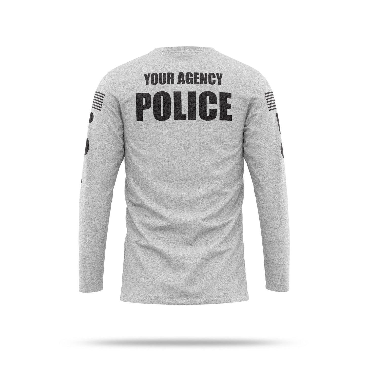 [YOUR AGENCY] POLICE Cotton Blend Long Sleeve Shirt-13 Fifty Apparel