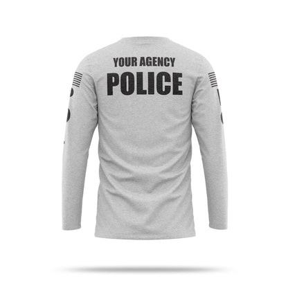 [YOUR AGENCY] POLICE Cotton Blend Long Sleeve Shirt-13 Fifty Apparel