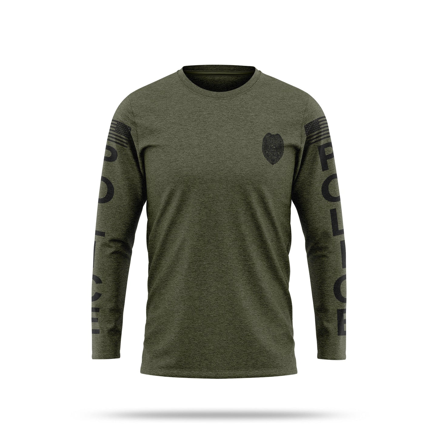 [YOUR AGENCY] POLICE Cotton Blend Long Sleeve Shirt-13 Fifty Apparel