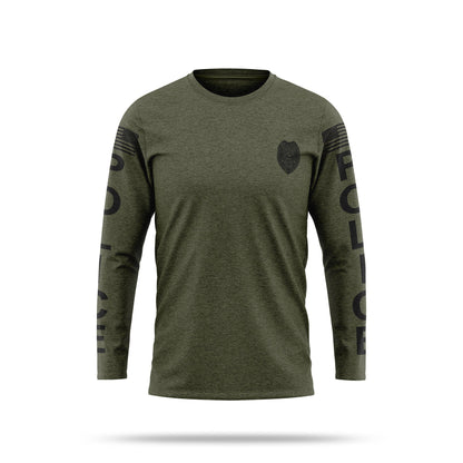 [YOUR AGENCY] POLICE Cotton Blend Long Sleeve Shirt-13 Fifty Apparel