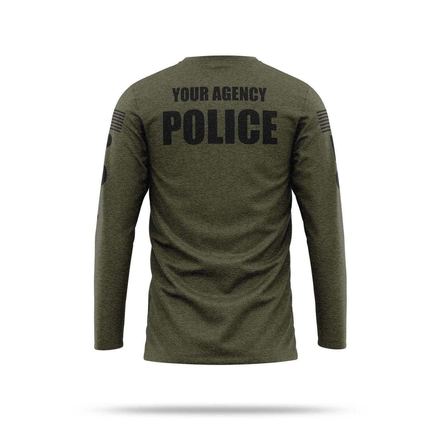 [YOUR AGENCY] POLICE Cotton Blend Long Sleeve Shirt-13 Fifty Apparel